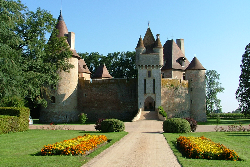 Le parc du château de Thoury